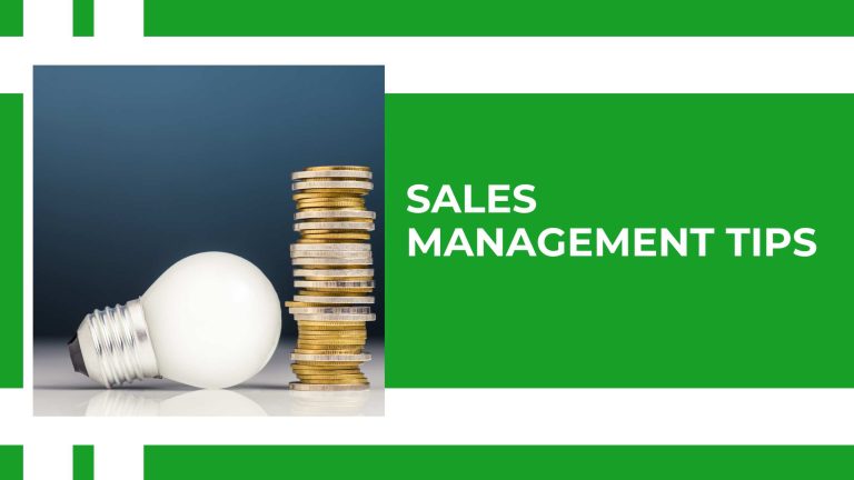 Sales Management Tips